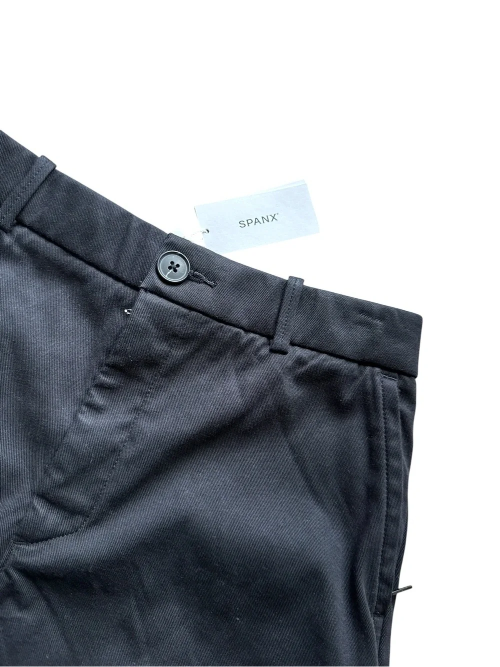 SPANX Supersmooth Women's Black Flat Front Shorts